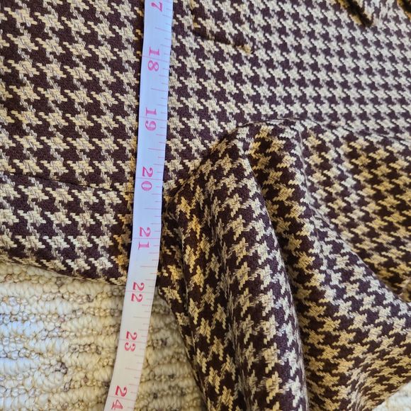 Hugo Boss Brown Houndstooth Blazer - Picture 8 of 10